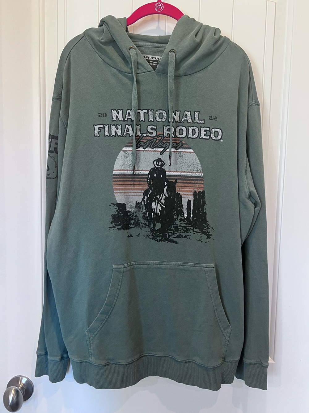 National Finals Rodeo LasVegas 2022 PRCA Official ProRodeo Merch Pullover Hoodie
